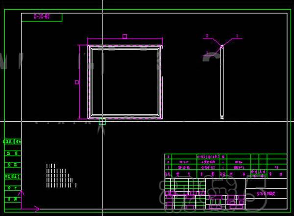 文物古董展柜設計圖